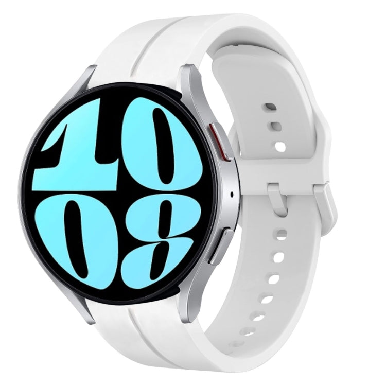 20mm Loop Silicone Watch Band, For Samsung Galaxy Watch Active 2 40mm, For Samsung Galaxy Watch Active 2 44mm, For Samsung Galaxy Watch 42mm, For Samsung Galaxy Watch 6 44mm
