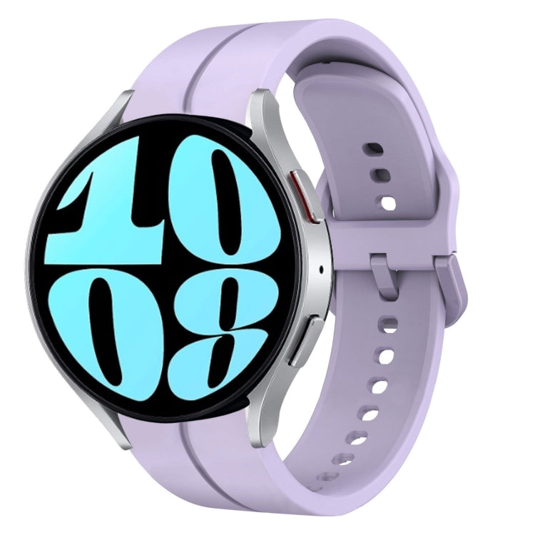 20mm Loop Silicone Watch Band, For Samsung Galaxy Watch Active 2 40mm, For Samsung Galaxy Watch Active 2 44mm, For Samsung Galaxy Watch 42mm, For Samsung Galaxy Watch 6 44mm