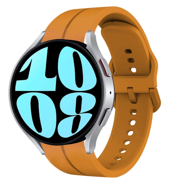 20mm Loop Silicone Watch Band, For Samsung Galaxy Watch 6 40mm, For Samsung Galaxy Watch 6 Classic 43mm