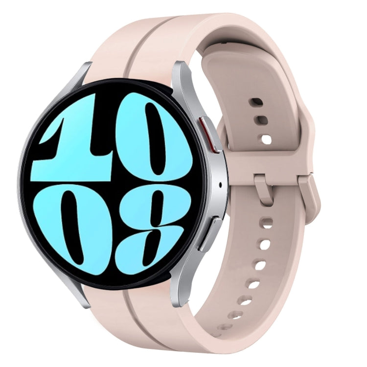 20mm Loop Silicone Watch Band, For Samsung Galaxy Watch 6 40mm, For Samsung Galaxy Watch 6 Classic 43mm