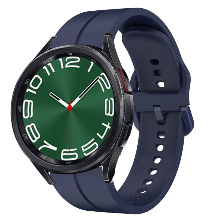 20mm Loop Silicone Watch Band, For Samsung Galaxy Watch 6 Classic 47mm, For Samsung Galaxy Watch5 44mm, For Samsung Galaxy Watch5 40mm, For Samsung Galaxy Watch5 Pro 45mm