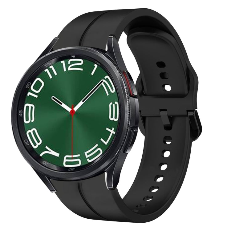 20mm Loop Silicone Watch Band, For Samsung Galaxy Watch 6 Classic 47mm, For Samsung Galaxy Watch5 44mm, For Samsung Galaxy Watch5 40mm, For Samsung Galaxy Watch5 Pro 45mm