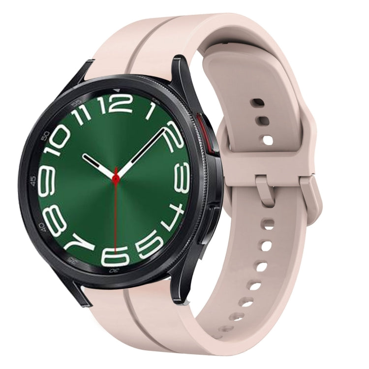 20mm Loop Silicone Watch Band, For Samsung Galaxy Watch 6 Classic 47mm, For Samsung Galaxy Watch5 44mm, For Samsung Galaxy Watch5 40mm, For Samsung Galaxy Watch5 Pro 45mm