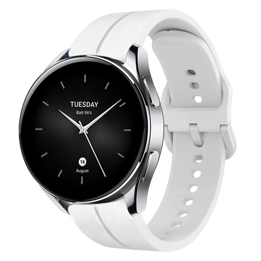 22mm Loop Silicone Watch Band, For Xiaomi MI Watch S2, For Xiaomi MI Watch S1, For Xiaomi MI Watch S1 Pro, For Xiaomi MI Watch Color 2