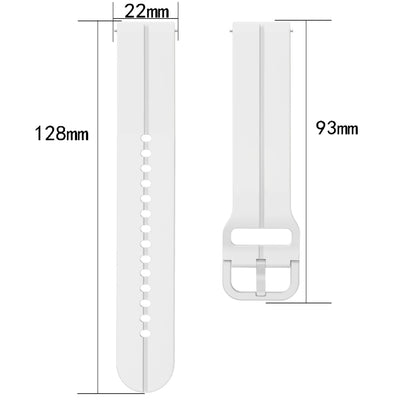 22mm Loop Silicone Watch Band, For Xiaomi Haylou RS4 LS12