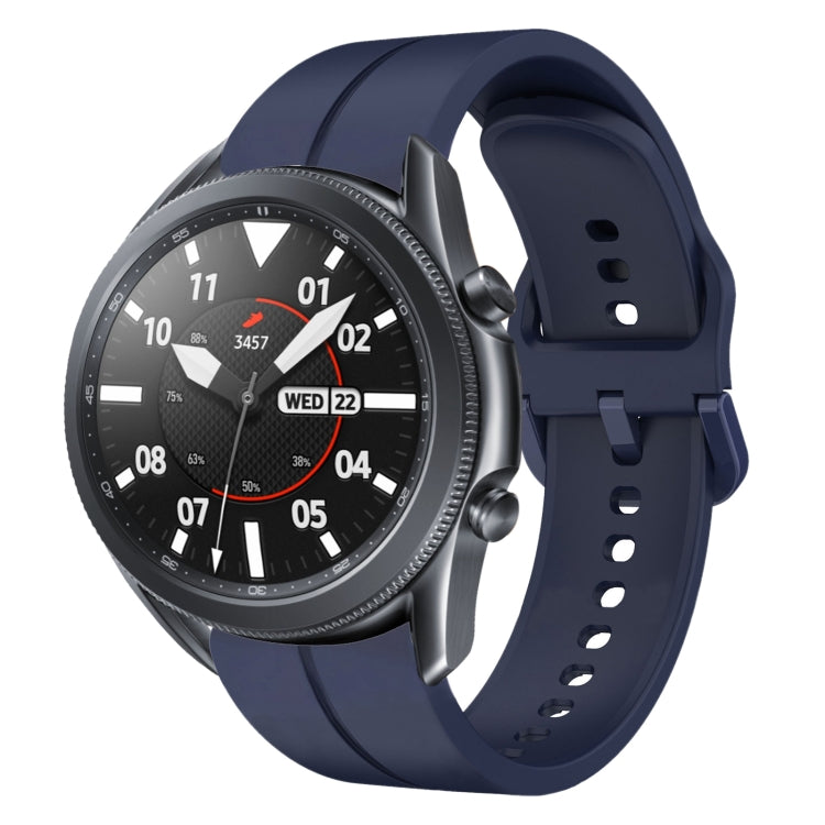 22mm Loop Silicone Watch Band, For Samsung Galaxy Watch3 45mm, For Samsung Galaxy Watch 46mm, For Samsung Gear S3 Classic, For Samsung Gear S3 Frontier