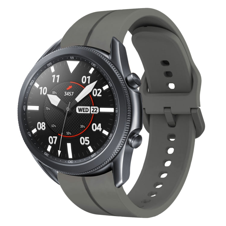 22mm Loop Silicone Watch Band, For Samsung Galaxy Watch3 45mm, For Samsung Galaxy Watch 46mm, For Samsung Gear S3 Classic, For Samsung Gear S3 Frontier