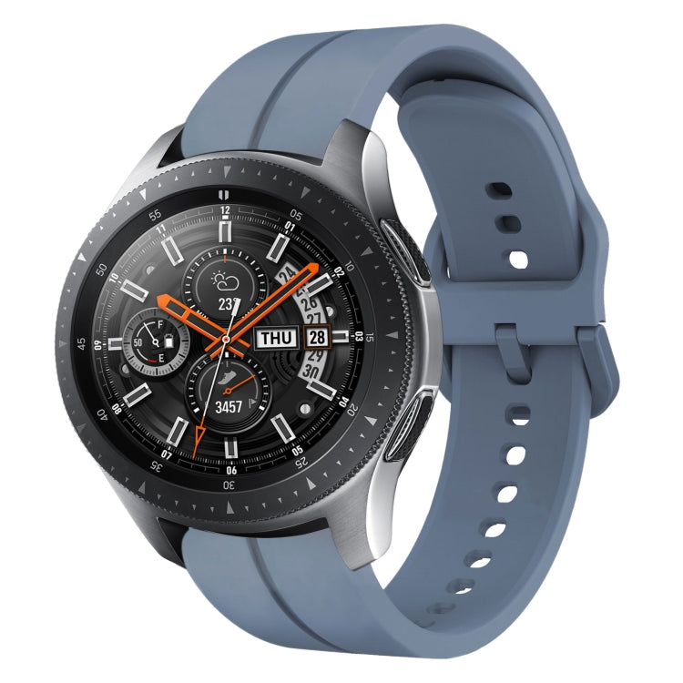 22mm Loop Silicone Watch Band, For Samsung Galaxy Watch3 45mm, For Samsung Galaxy Watch 46mm, For Samsung Gear S3 Classic, For Samsung Gear S3 Frontier
