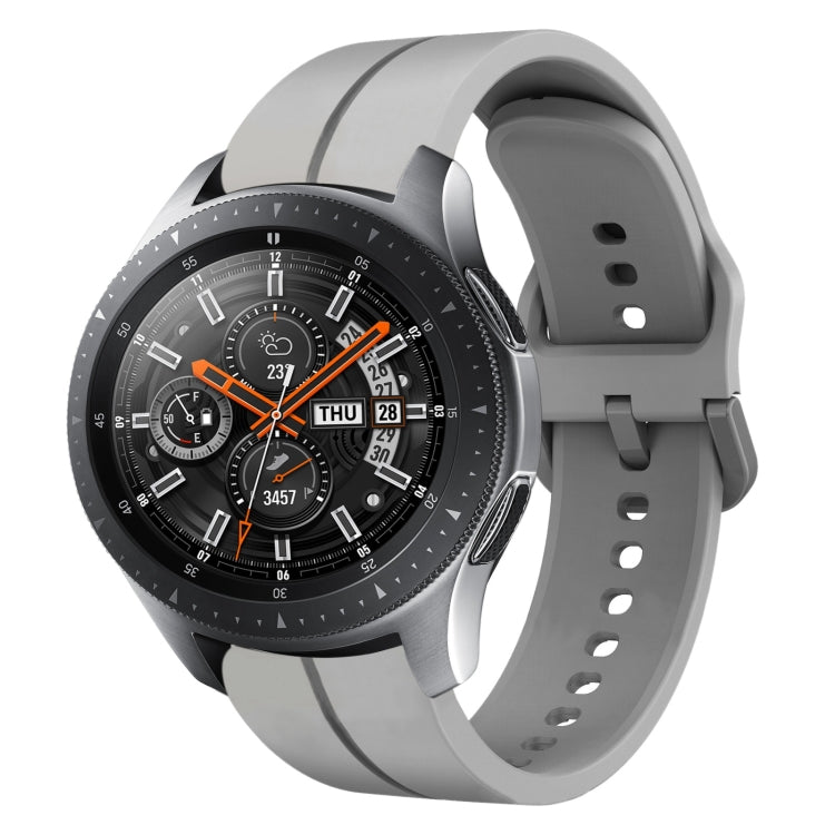 22mm Loop Silicone Watch Band, For Samsung Galaxy Watch3 45mm, For Samsung Galaxy Watch 46mm, For Samsung Gear S3 Classic, For Samsung Gear S3 Frontier