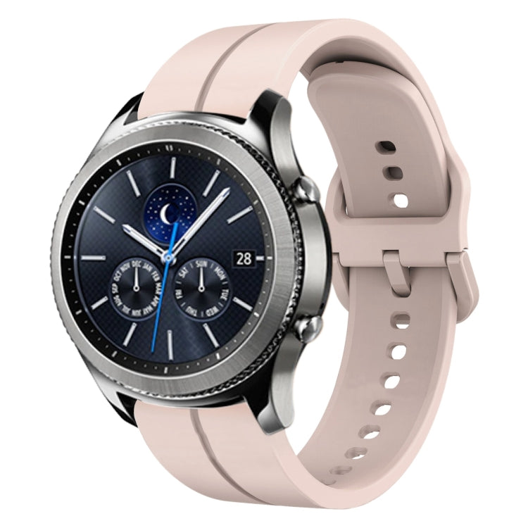 22mm Loop Silicone Watch Band, For Samsung Galaxy Watch3 45mm, For Samsung Galaxy Watch 46mm, For Samsung Gear S3 Classic, For Samsung Gear S3 Frontier