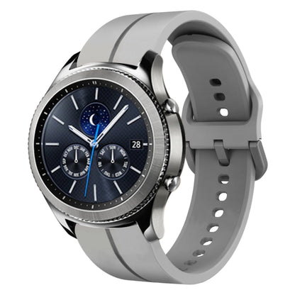 22mm Loop Silicone Watch Band, For Samsung Galaxy Watch3 45mm, For Samsung Galaxy Watch 46mm, For Samsung Gear S3 Classic, For Samsung Gear S3 Frontier