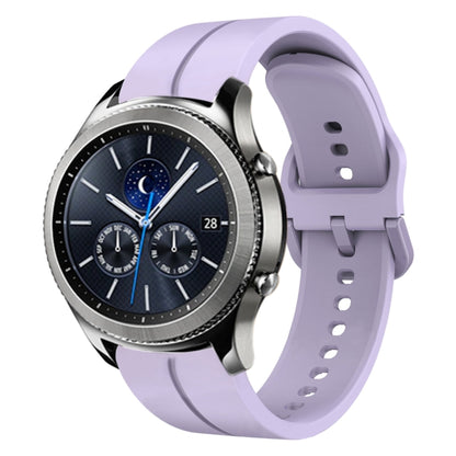 22mm Loop Silicone Watch Band, For Samsung Galaxy Watch3 45mm, For Samsung Galaxy Watch 46mm, For Samsung Gear S3 Classic, For Samsung Gear S3 Frontier