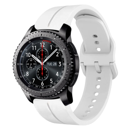 22mm Loop Silicone Watch Band, For Samsung Galaxy Watch3 45mm, For Samsung Galaxy Watch 46mm, For Samsung Gear S3 Classic, For Samsung Gear S3 Frontier