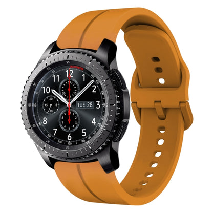 22mm Loop Silicone Watch Band, For Samsung Galaxy Watch3 45mm, For Samsung Galaxy Watch 46mm, For Samsung Gear S3 Classic, For Samsung Gear S3 Frontier