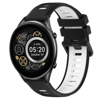 22mm Sports Two-Color Silicone Watch Band, For Xiaomi Haylou RT2 LS10, For  Xiaomi Haylou RS4 LS12