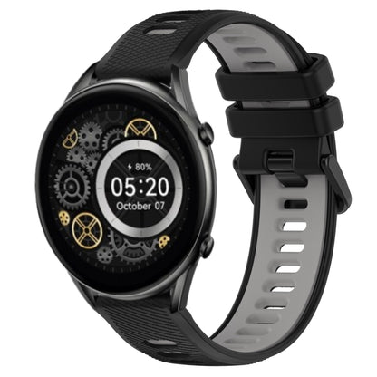 22mm Sports Two-Color Silicone Watch Band, For Xiaomi Haylou RT2 LS10, For  Xiaomi Haylou RS4 LS12