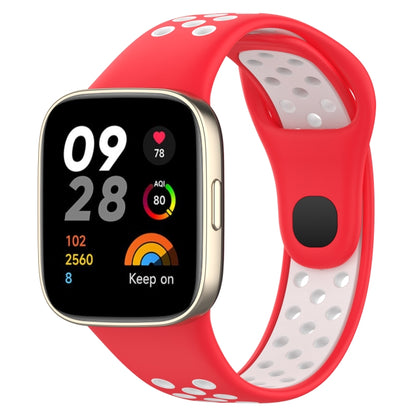 Sports Two-Color Silicone Watch Band, For Redmi Watch 3, For Redmi Watch 3 Lite
