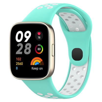 Sports Two-Color Silicone Watch Band, For Redmi Watch 3, For Redmi Watch 3 Lite