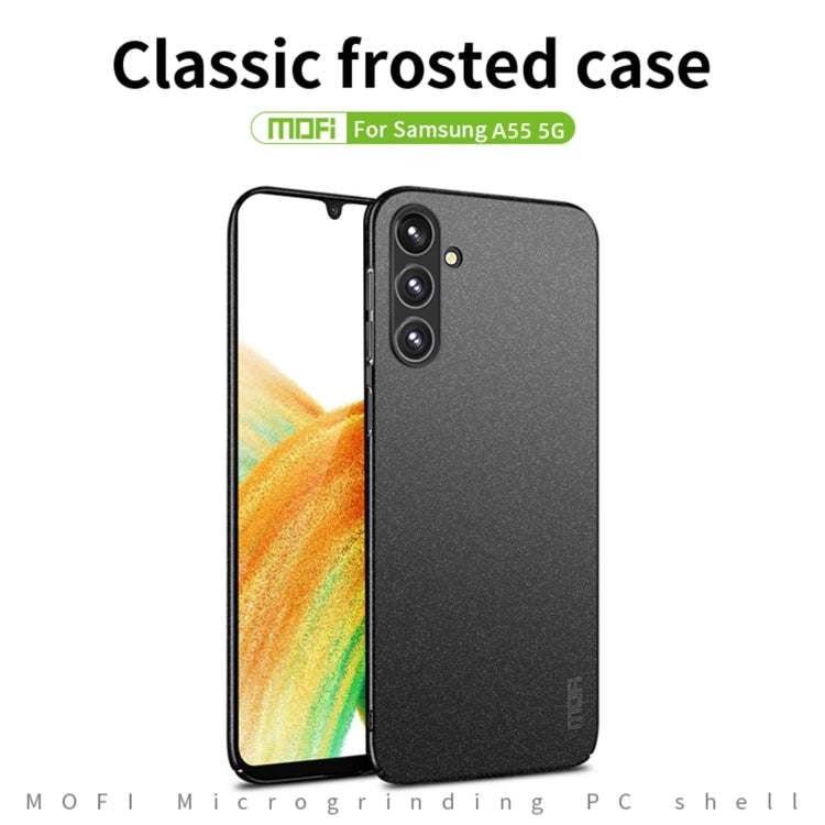 MOFI Fandun Series Frosted PC Ultra-thin All-inclusive Phone Case, For Samsung Galaxy A55 5G, For Samsung Galaxy A35 5G, For Samsung Galaxy S24 Ultra 5G, For Samsung Galaxy S24+ 5G, For Samsung Galaxy S24 5G, For Samsung Galaxy A34 5G                  ...