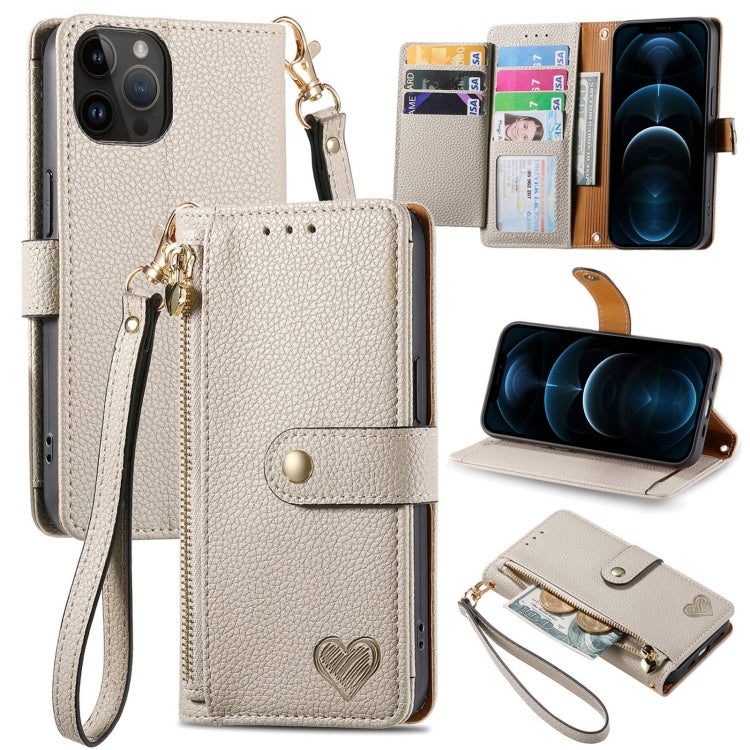 Love Zipper Lanyard Leather Phone Case, For iPhone 14 Pro Max, For iPhone 7 / 8 / SE 2022, For iPhone 13 Pro Max, For iPhone 13 Pro, For iPhone 13, For iPhone 12 / 12 Pro, For iPhone 12 Pro Max, For iPhone 11 Pro Max