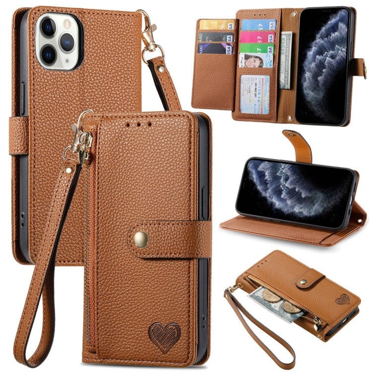 Love Zipper Lanyard Leather Phone Case, For iPhone 14 Pro Max, For iPhone 7 / 8 / SE 2022, For iPhone 13 Pro Max, For iPhone 13 Pro, For iPhone 13, For iPhone 12 / 12 Pro, For iPhone 12 Pro Max, For iPhone 11 Pro Max