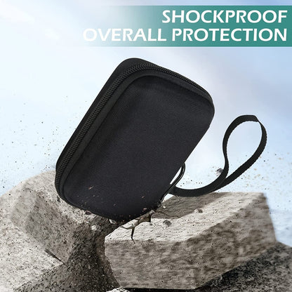 For JBL Go5 / Go4 / Go3 Speaker Outdoor Travel EVA Hard Shell Protective Bag Portable Storage Box, Hand Strap