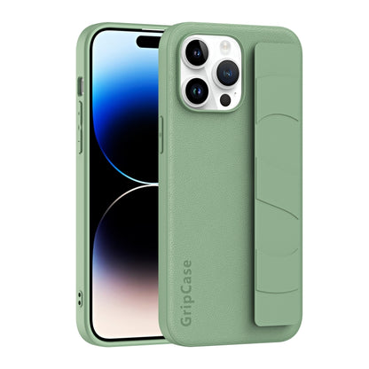 Skin Elastic Wrist Grip Back Cover Phone Case, For iPhone 15 Pro Max, For iPhone 14, For iPhone 14 Pro, For iPhone 15 Pro, For iPhone 15 Plus, For iPhone 14 Plus, For iPhone 14 Pro Max, For iPhone 15