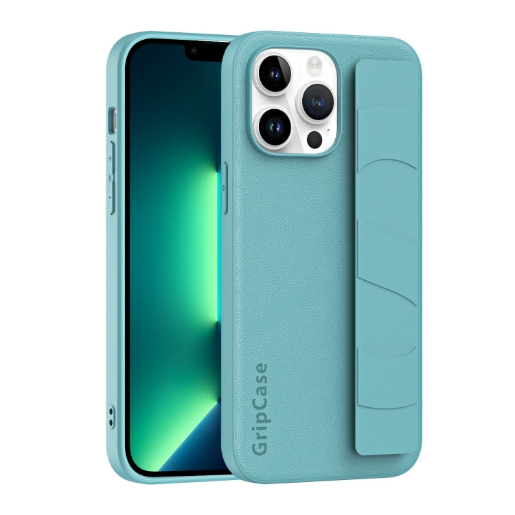 Skin Elastic Wrist Grip Back Cover Phone Case, For iPhone 13 Pro Max, For iPhone 13 Pro, For iPhone 13