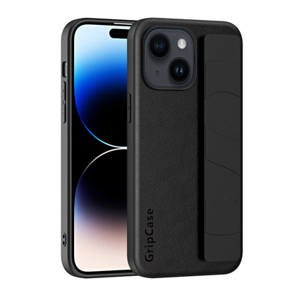 Skin Elastic Wrist Grip Back Cover Phone Case, For iPhone 15 Pro Max, For iPhone 14, For iPhone 14 Pro, For iPhone 15 Pro, For iPhone 15 Plus, For iPhone 14 Plus, For iPhone 14 Pro Max, For iPhone 15
