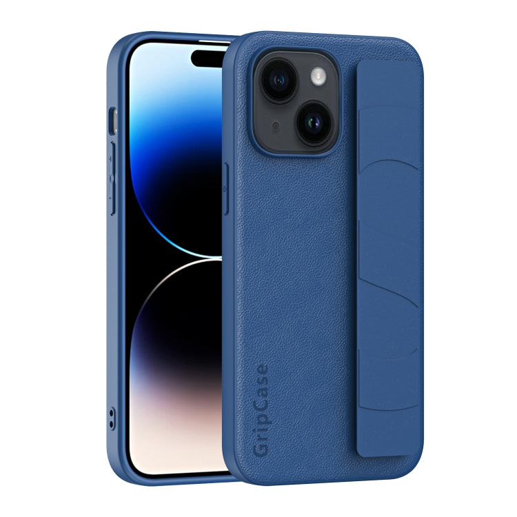 Skin Elastic Wrist Grip Back Cover Phone Case, For iPhone 15 Pro Max, For iPhone 14, For iPhone 14 Pro, For iPhone 15 Pro, For iPhone 15 Plus, For iPhone 14 Plus, For iPhone 14 Pro Max, For iPhone 15