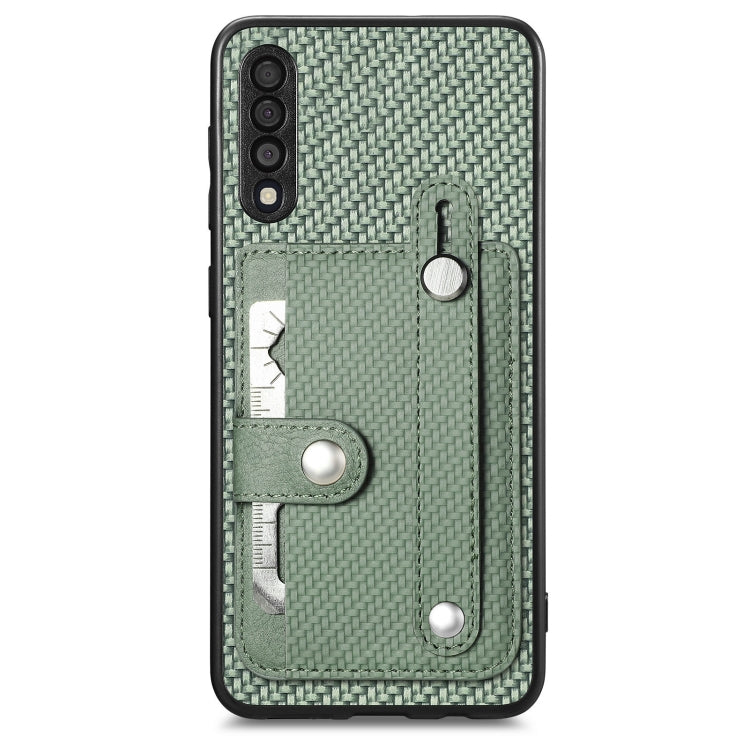 Wristband Kickstand Wallet Back Phone Case with Tool Knife, For Samsung Galaxy S20, For Samsung Galaxy A50