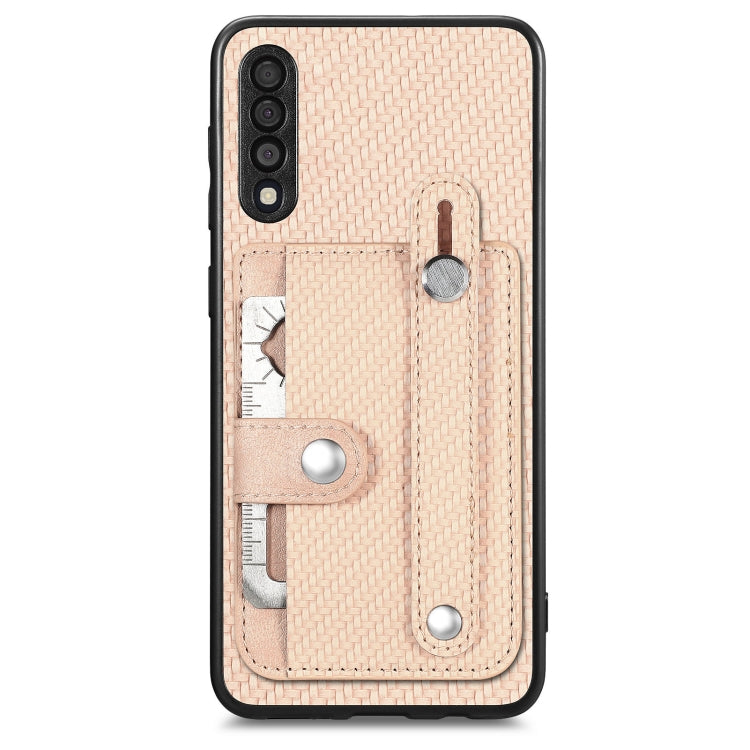 Wristband Kickstand Wallet Back Phone Case with Tool Knife, For Samsung Galaxy S20, For Samsung Galaxy A50