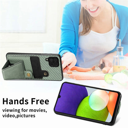 Carbon Fiber Wallet Flip Card K-shaped Holder Phone Case, For Samsung Galaxy A57 5G, For Samsung Galaxy A37 5G, For Samsung Galaxy S25 Edge 5G, For Samsung Galaxy A56 5G, For Samsung Galaxy A36, For Samsung Galaxy S24 Ultra 5G, For Samsung Galaxy S24+ ...