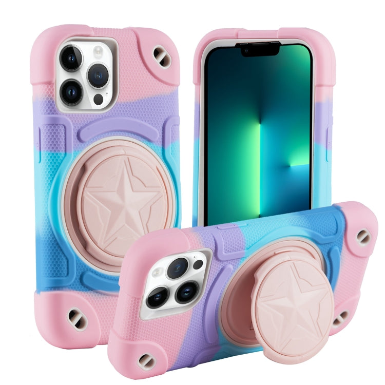 Shield PC Hybrid Silicone Phone Case, For iPhone 14, For iPhone 14 Pro Max, For iPhone 13 Pro Max, For iPhone 13