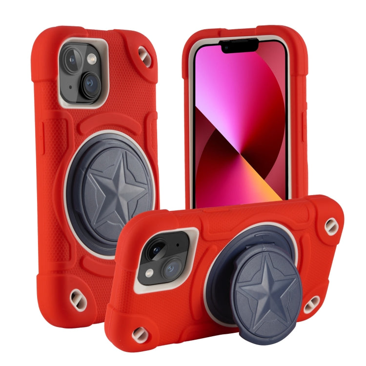 Shield PC Hybrid Silicone Phone Case, For iPhone 14, For iPhone 14 Pro Max, For iPhone 13 Pro Max, For iPhone 13