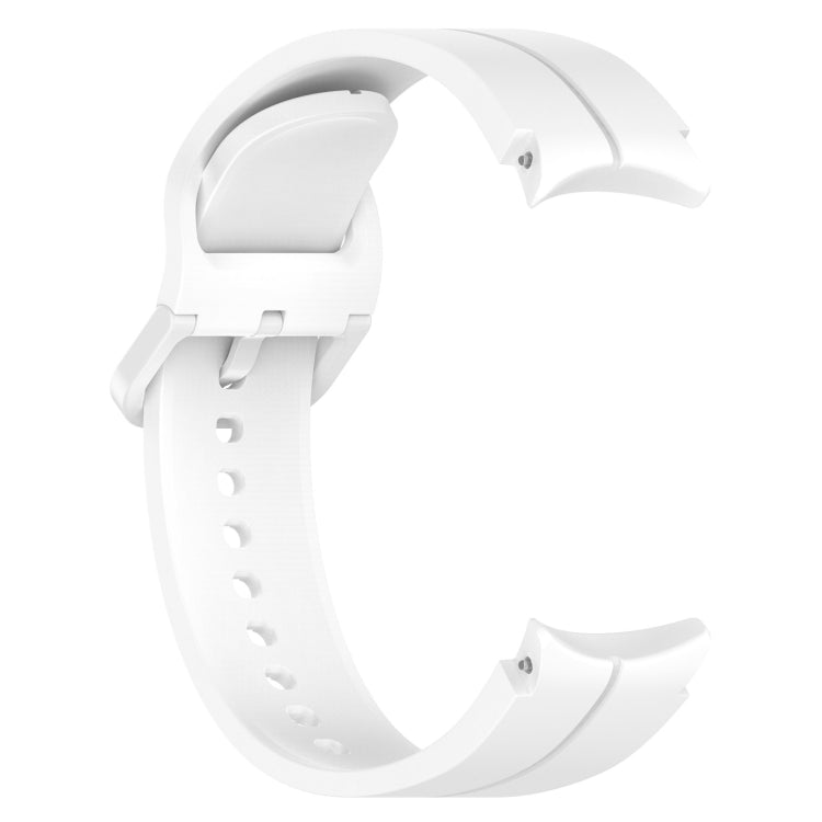 Grooved Color Buckle Silicone Watch Band, For Samsung Galaxy Watch 6 / 6 Classic