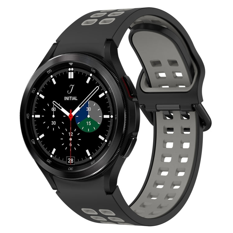 Two-Color Breathable Silicone Watch Band, For Samsung  Galaxy Watch 4 Classic 42mm