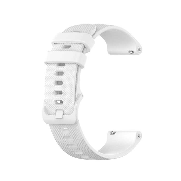 20mm Checkered Silicone Watch Band, For Samsung Galaxy watch 5 Pro Golf Edition, For Samsung Galaxy watch 5 Golf Edition, For Samsung Galaxy Watch 5  44mm, For Samsung Galaxy Watch 5 Pro  45mm