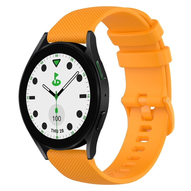20mm Checkered Silicone Watch Band, For Samsung Galaxy watch 5 Pro Golf Edition, For Samsung Galaxy watch 5 Golf Edition, For Samsung Galaxy Watch 5  44mm, For Samsung Galaxy Watch 5 Pro  45mm