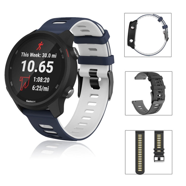 20mm Two-color Silicone Watch Band, For Samsung Galaxy Watch 5  40mm