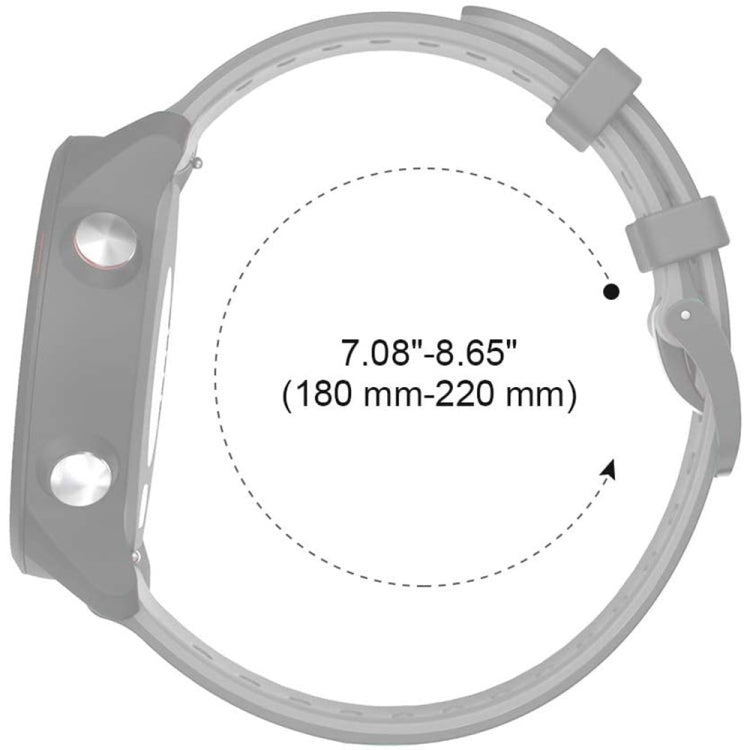 20mm Two-color Silicone Watch Band, For Samsung Galaxy Watch 5  40mm