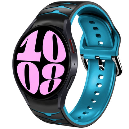 Curved Texture Silicone Watch Band, For Samsung Galaxy Watch 6 Classic 47mm, For Samsung Galaxy Watch 6 44mm, For Samsung Galaxy Watch 6 40mm
