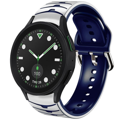 Curved Texture Silicone Watch Band, For Samsung Galaxy Watch 6 Classic 43mm, For Samsung Galaxy watch 5 Pro Golf Edition, For Samsung Galaxy watch 5 Golf Edition