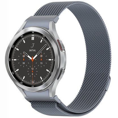 Button Style Milan Magnetic Metal Watch Band, For Samsung Galaxy Watch 6 Classic, For Samsung Galaxy Watch5 / 5 Pro, For Samsung Galaxy Watch4 / 4 Classic 46mm, For Samsung Galaxy Watch3 41mm