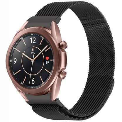 Button Style Milan Magnetic Metal Watch Band, For Samsung Galaxy Watch 6 Classic, For Samsung Galaxy Watch5 / 5 Pro, For Samsung Galaxy Watch4 / 4 Classic 46mm, For Samsung Galaxy Watch3 41mm