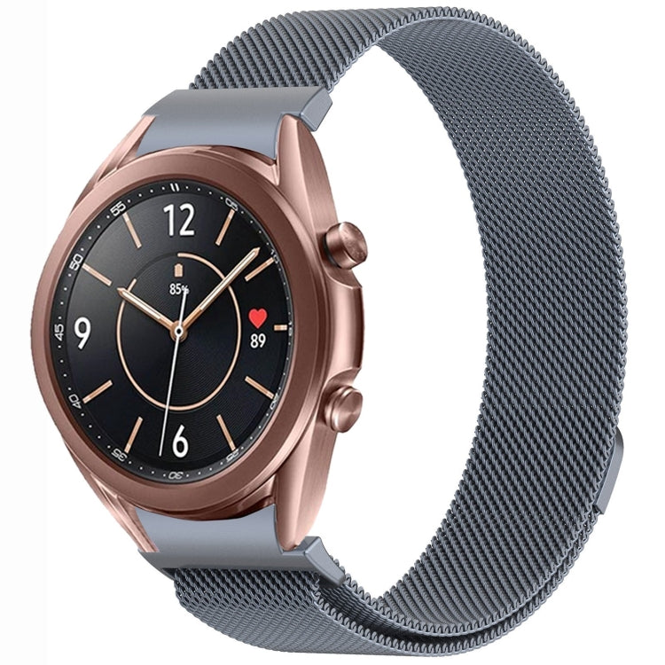 Button Style Milan Magnetic Metal Watch Band, For Samsung Galaxy Watch 6 Classic, For Samsung Galaxy Watch5 / 5 Pro, For Samsung Galaxy Watch4 / 4 Classic 46mm, For Samsung Galaxy Watch3 41mm