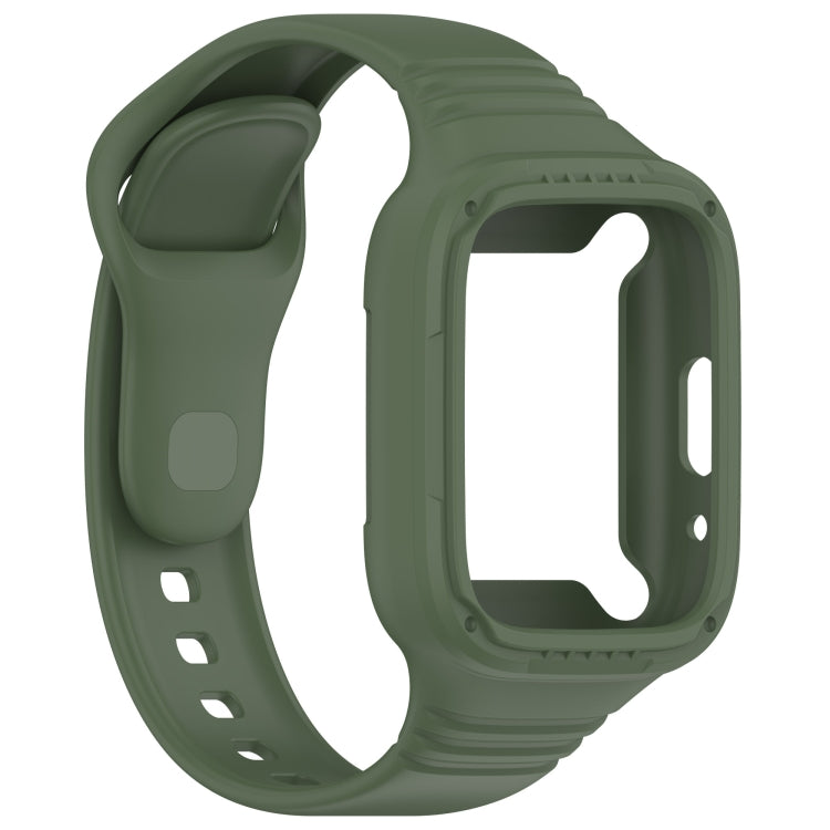 Integrated Fully Enclosed Silicone Watch Band, For Redmi Watch 3 Active, For Redmi Watch 3 Lite