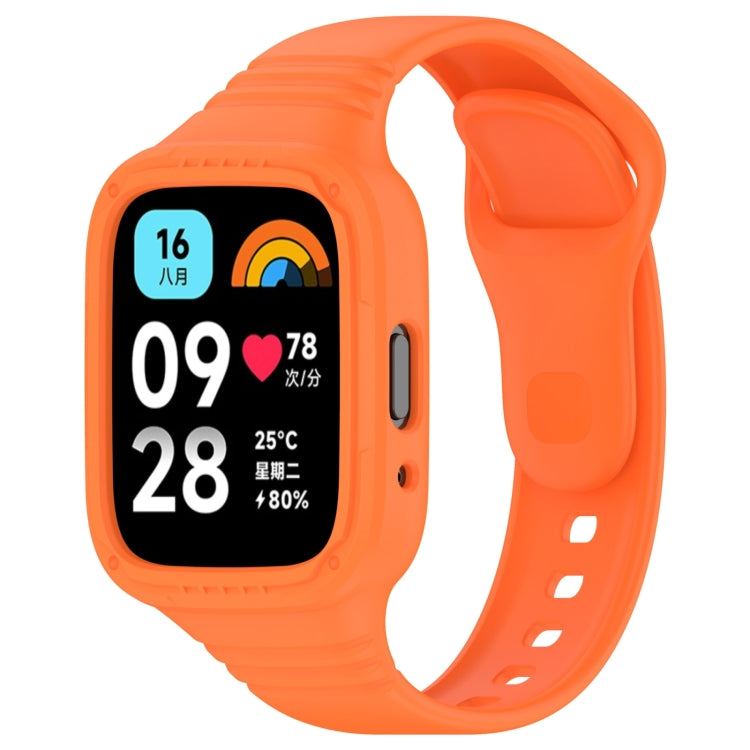 Integrated Fully Enclosed Silicone Watch Band, For Redmi Watch 3 Active, For Redmi Watch 3 Lite