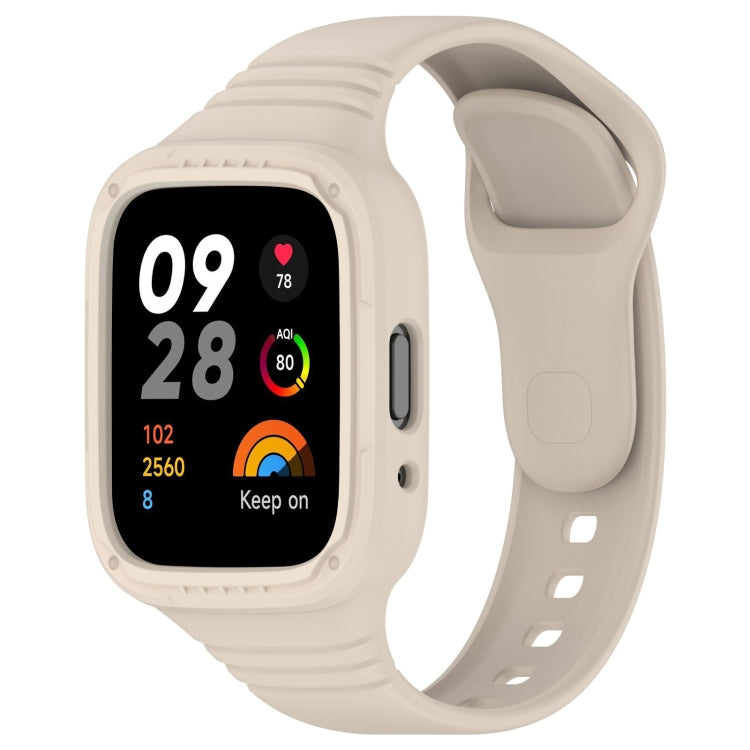 Integrated Fully Enclosed Silicone Watch Band, For Redmi Watch 3 Active, For Redmi Watch 3 Lite