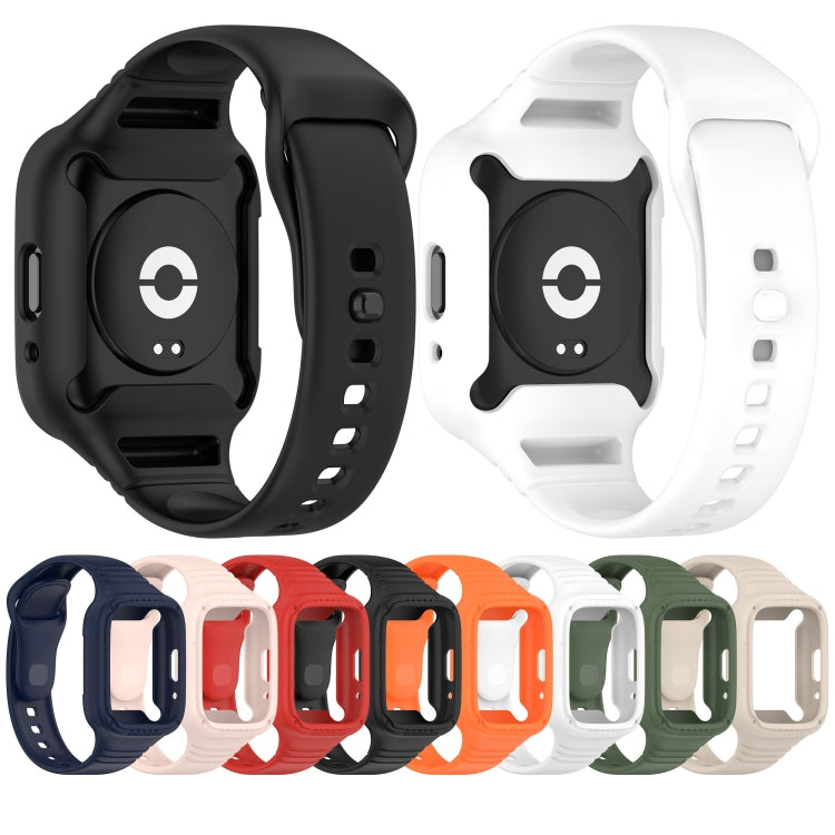 Integrated Fully Enclosed Silicone Watch Band, For Redmi Watch 3 Active, For Redmi Watch 3 Lite